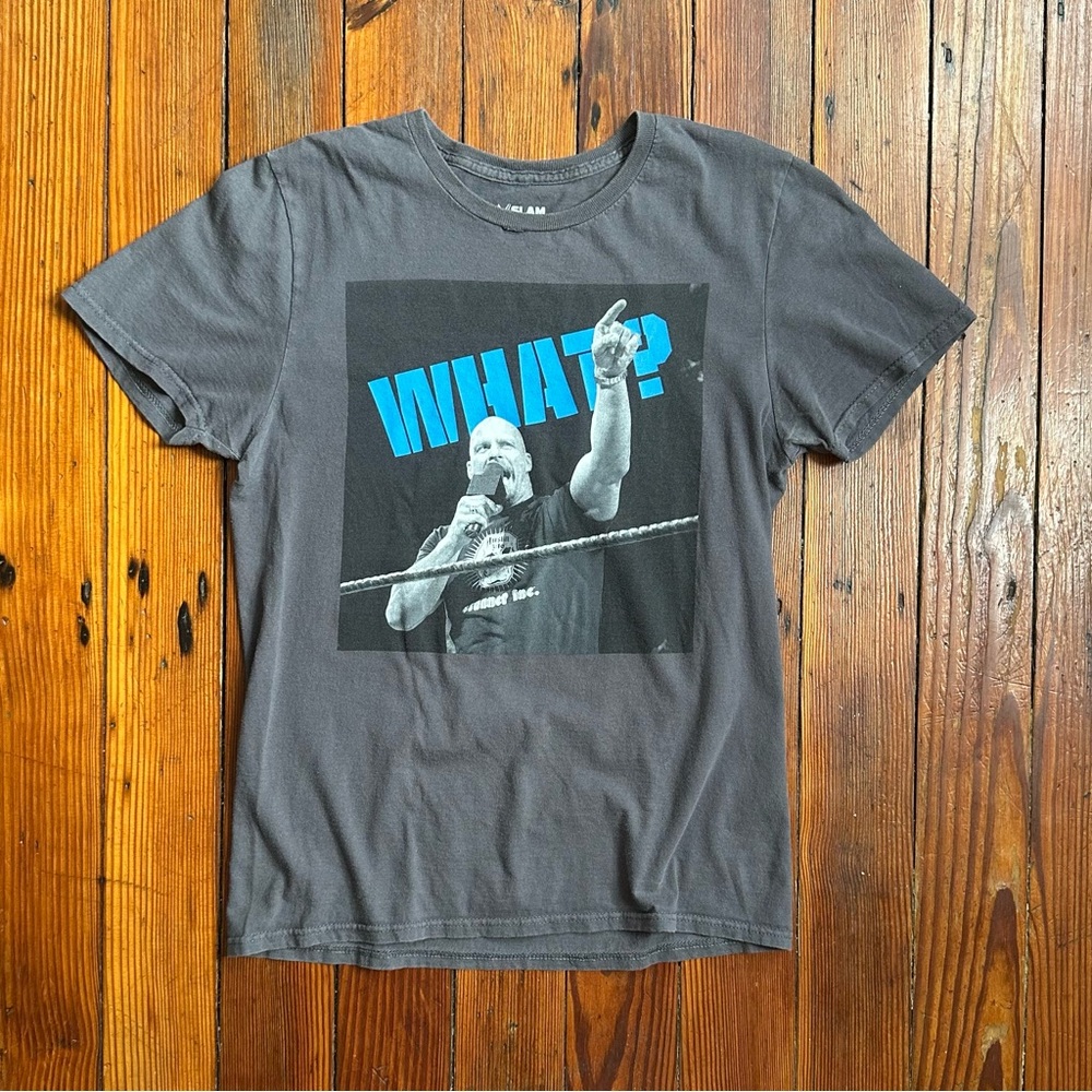 2016 WWE Stone Cold What? Tshirt Small